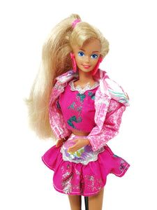 Barbie Paint n' Dazzle (Sin caja), 1993 Mattel