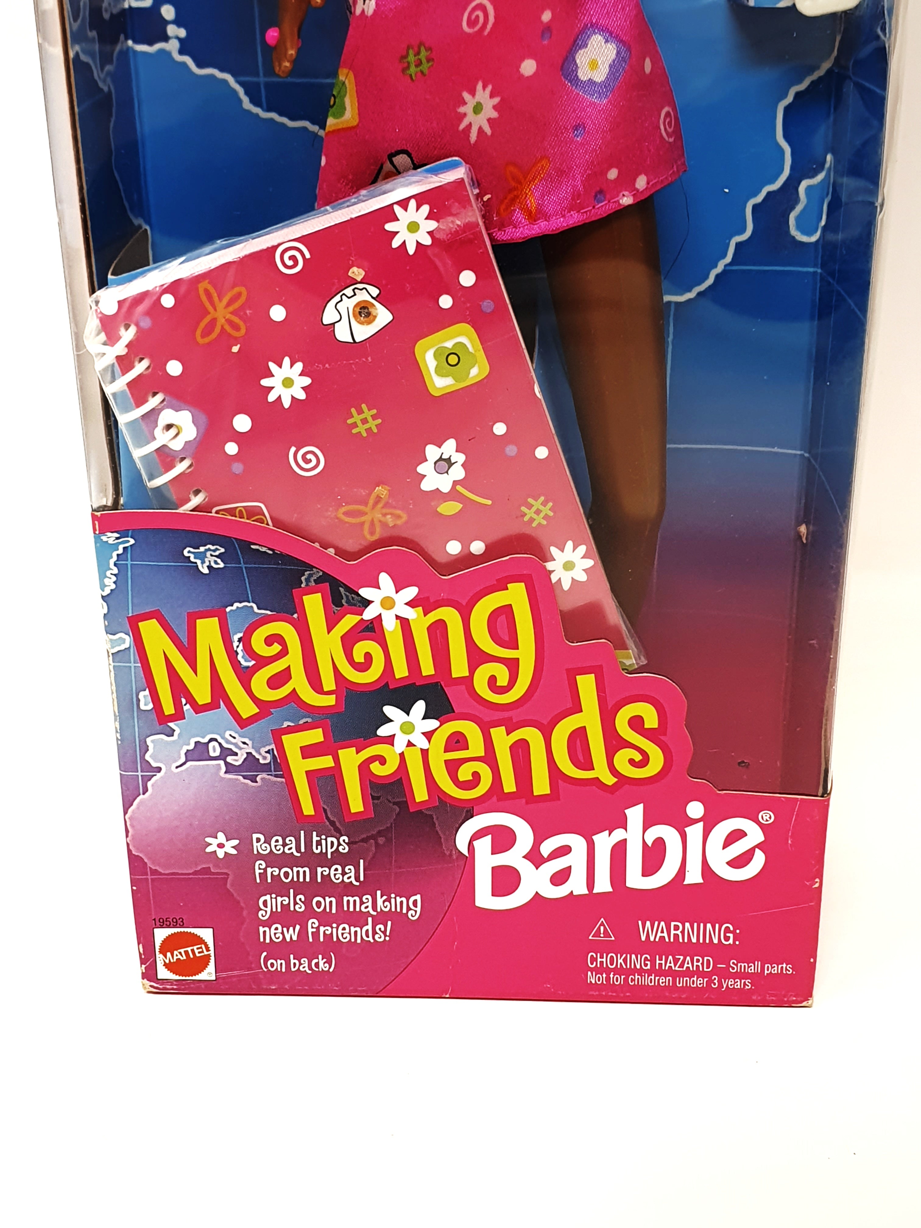 Barbie Making Friends AA, Mattel 1997 NRFB