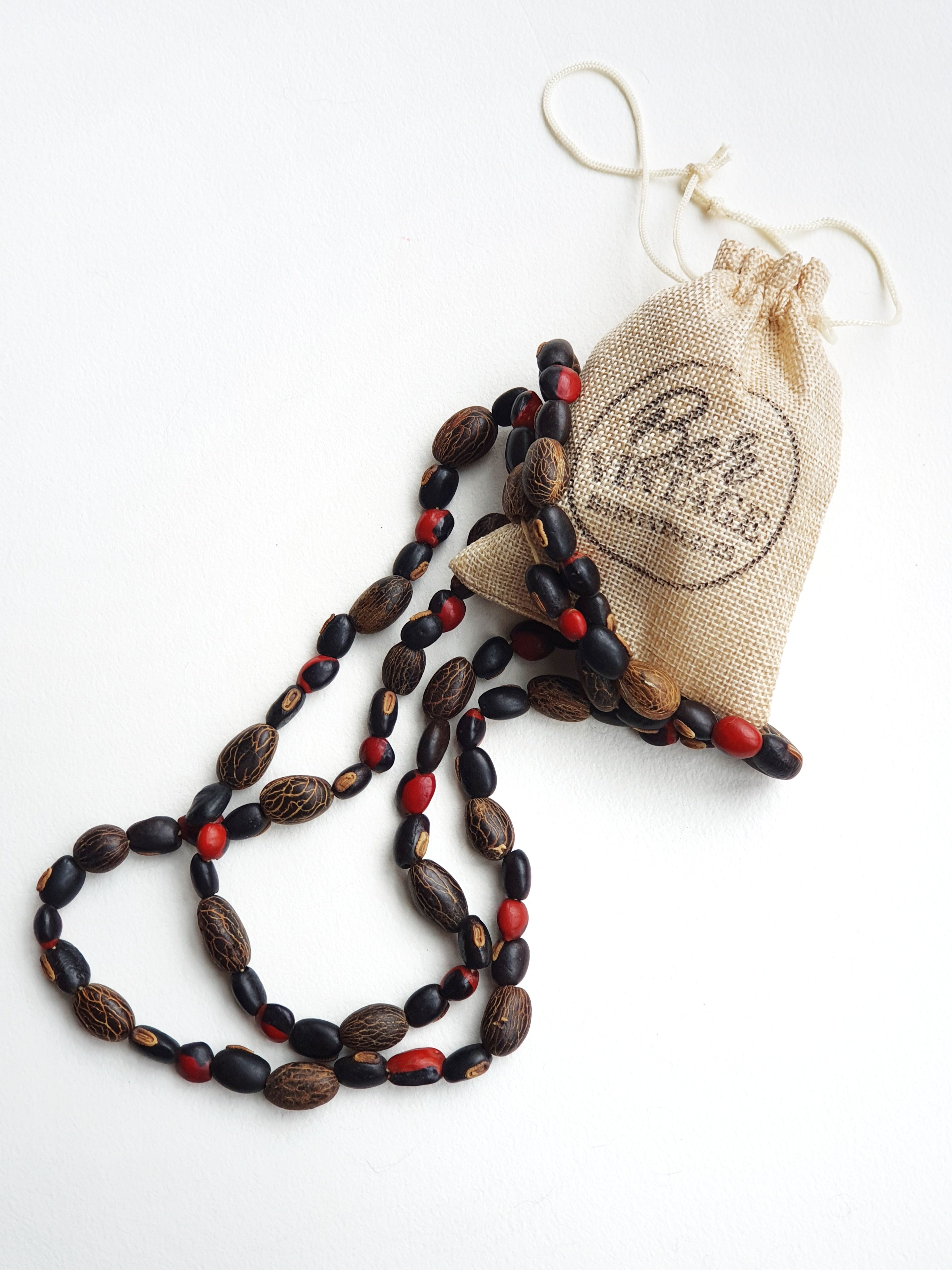 Vintage seed necklace