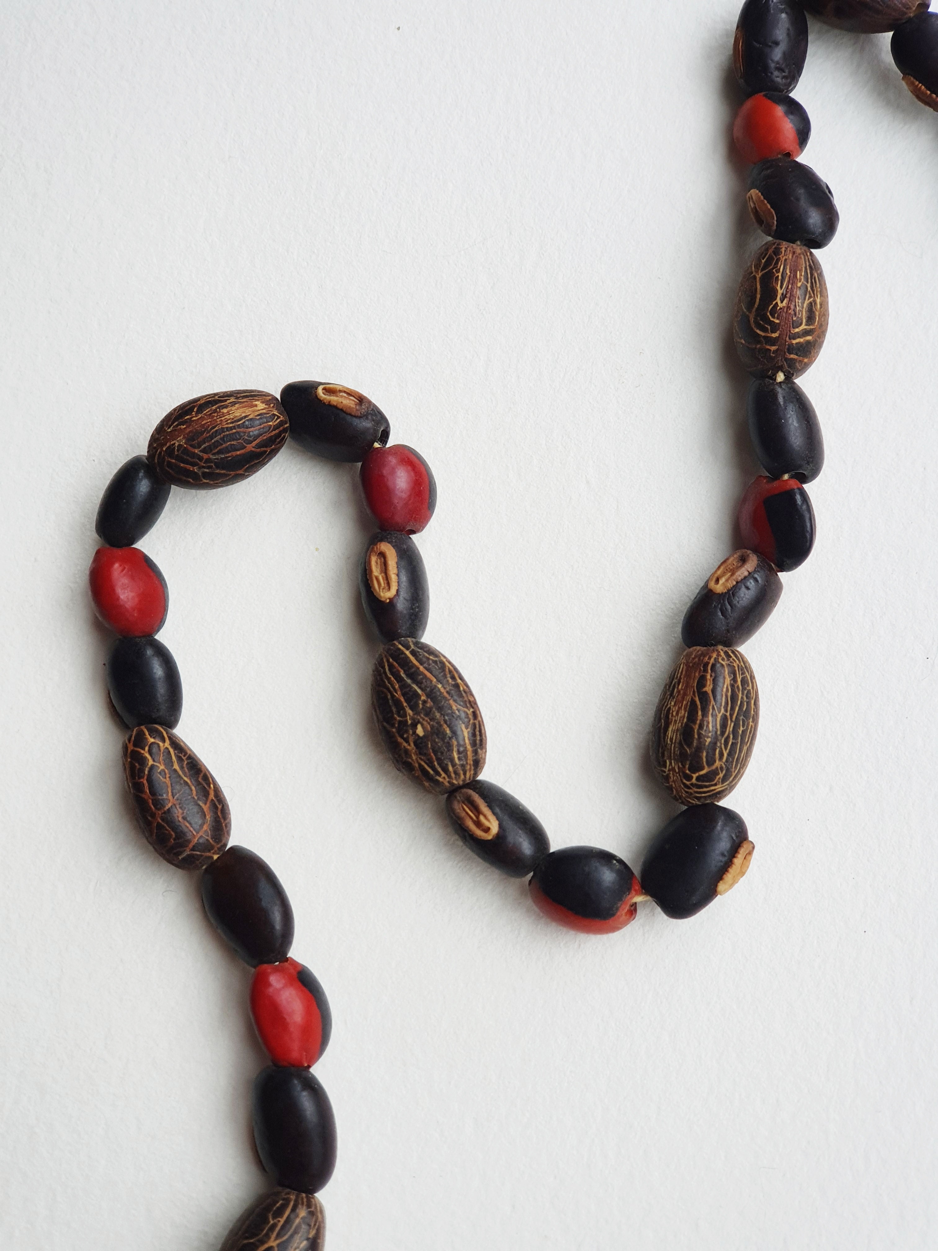 Vintage seed necklace
